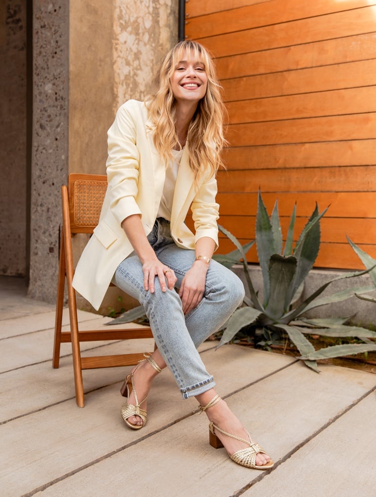 Sandalias de Tacón : Lou - Or Platine