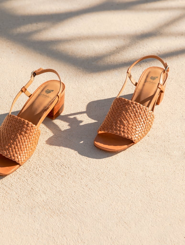 Heeled Sandals : Mia - Summer Camel