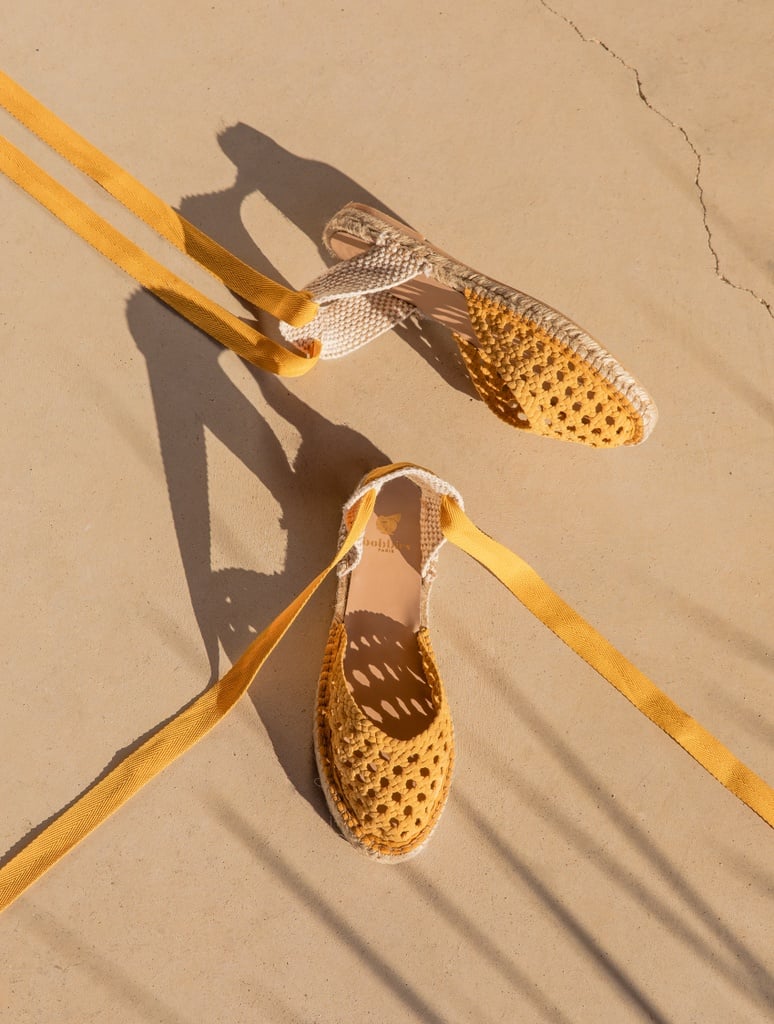 Espadrille Wedges : Tolède - Trinidad Yellow