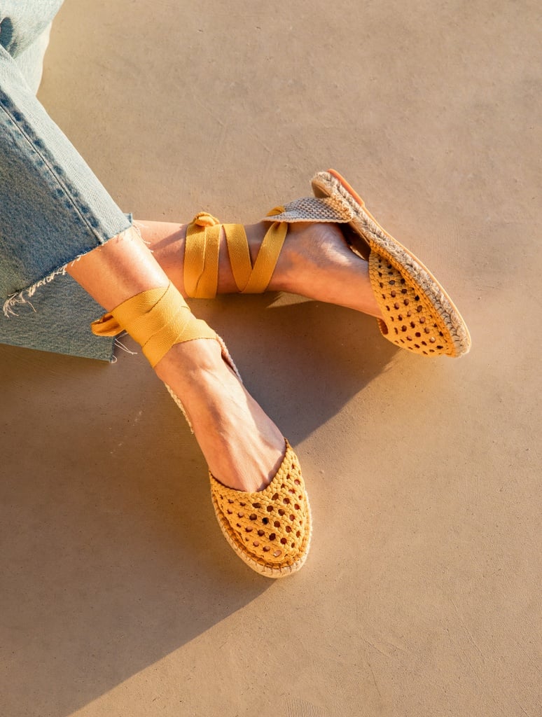 Espadrille Wedges : Tolède - Trinidad Yellow