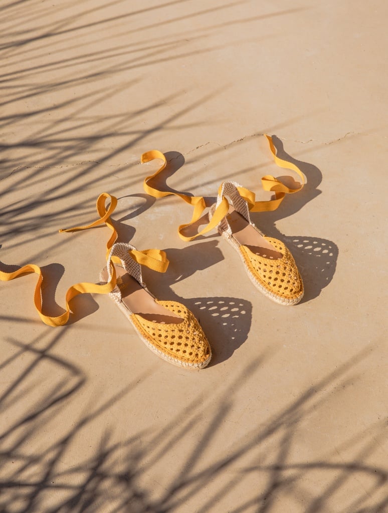 Espadrille Wedges : Tolède - Trinidad Yellow