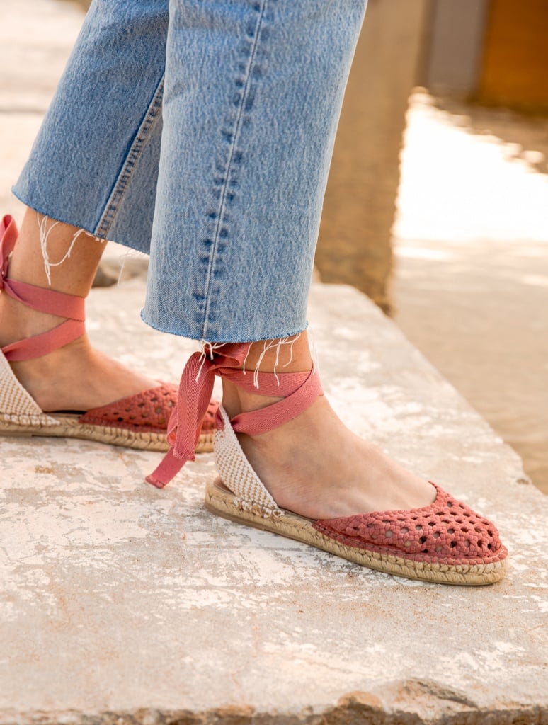 Espadrille Wedges : Tolède - Vieux Rose