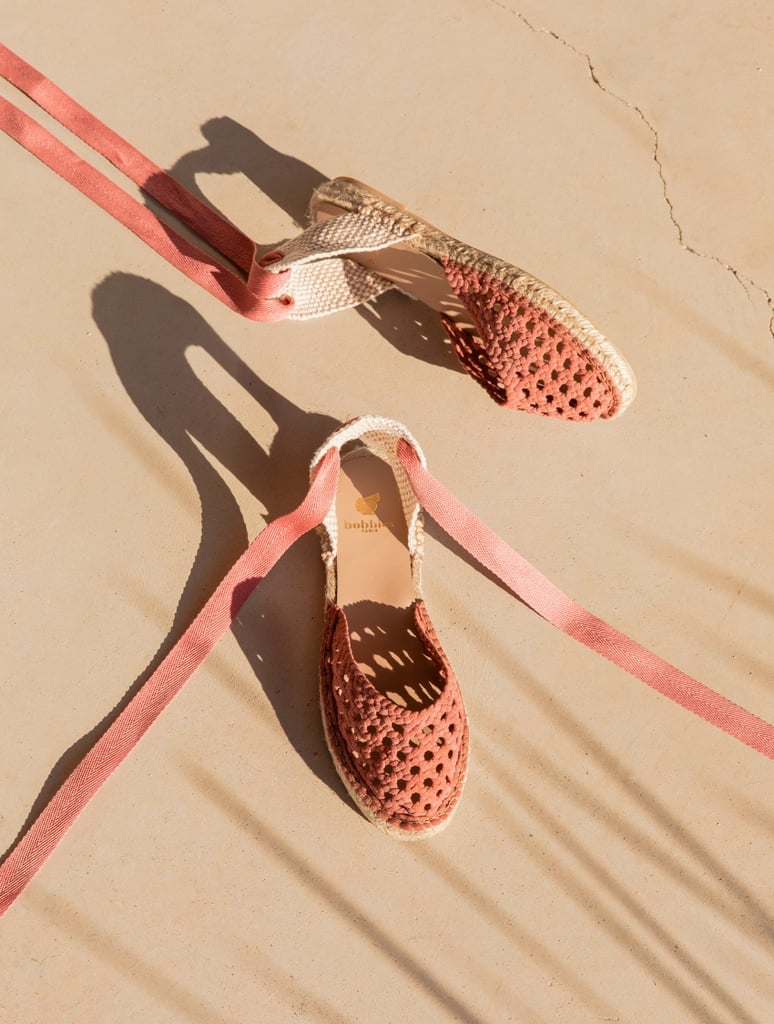 Espadrille Wedges : Tolède - Vieux Rose