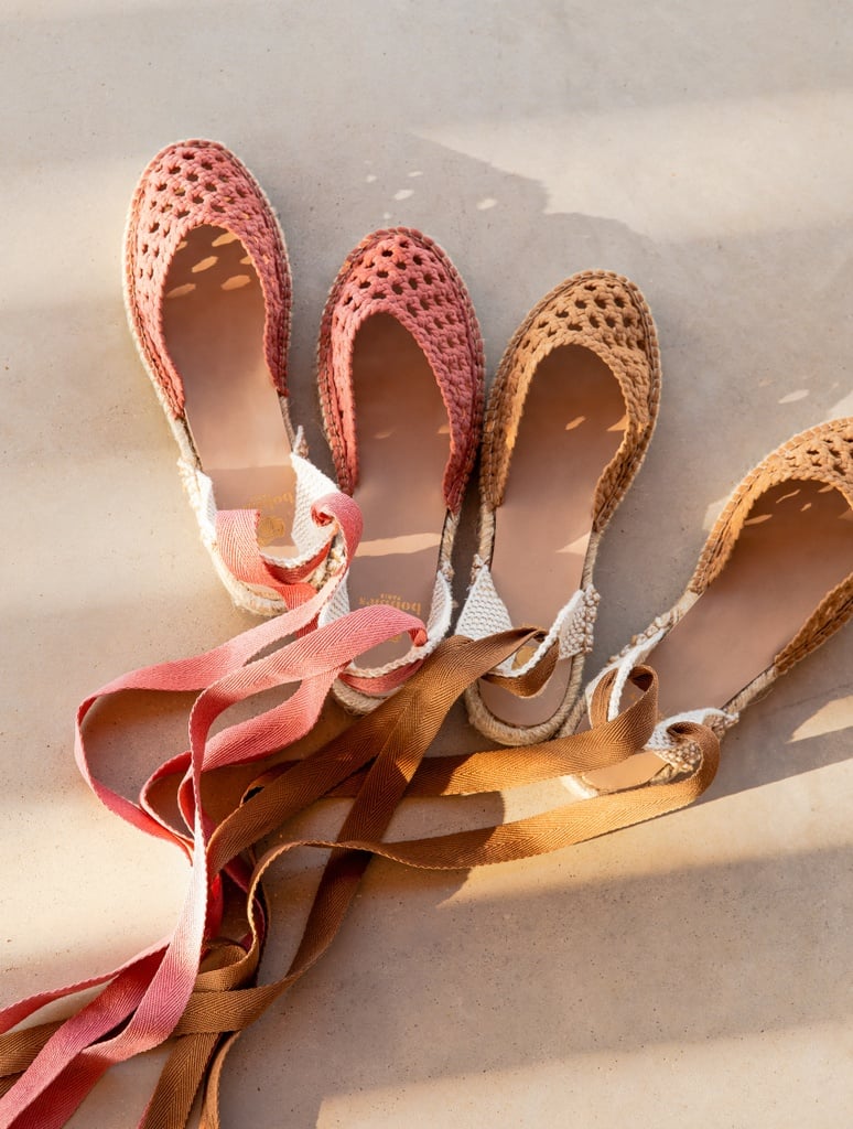 Espadrille Wedges : Tolède - Vieux Rose