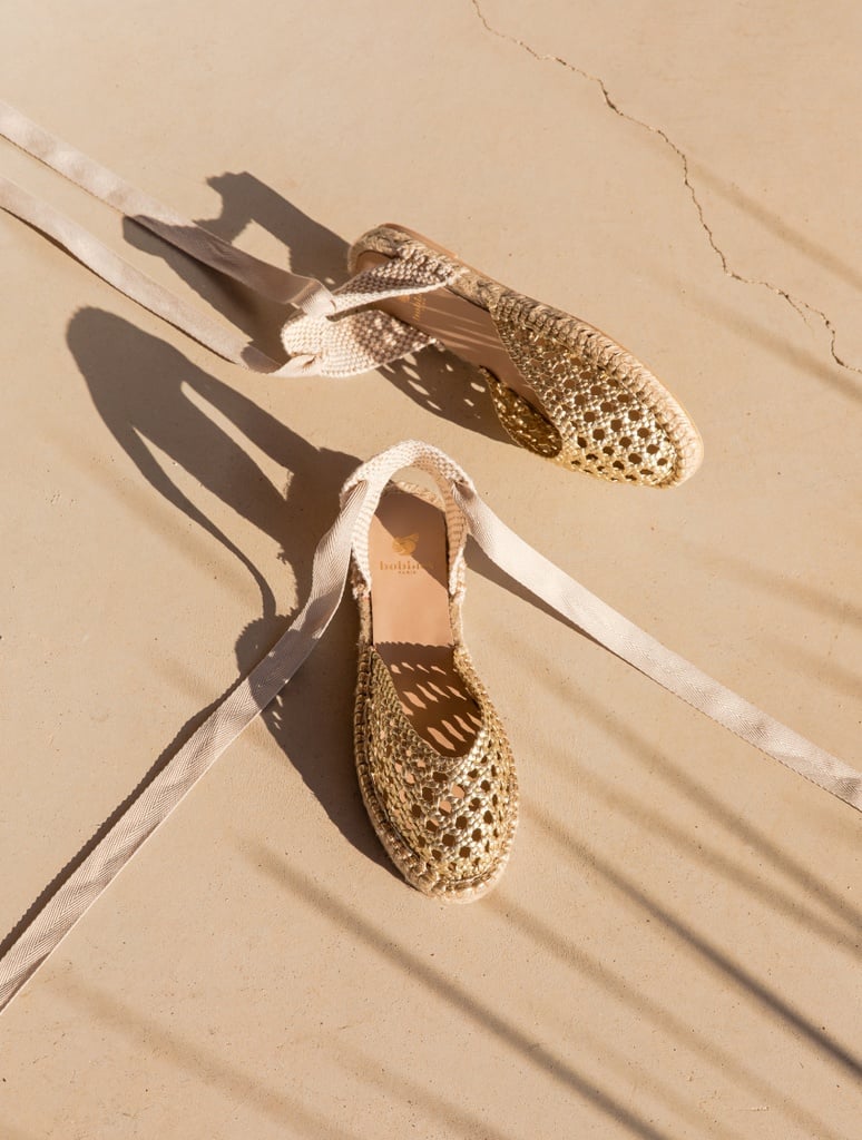 Espadrilles Compensées : Tolède - Gold Platinum