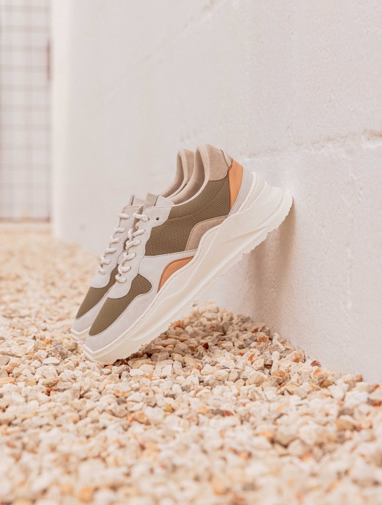 Sneakers : Carter - Olive - Papyrus - Tan