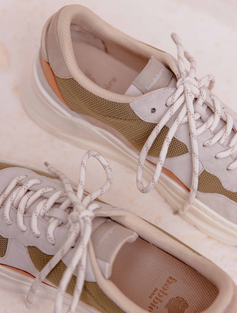 Sneakers : Carter - Olive - Papyrus - Tan