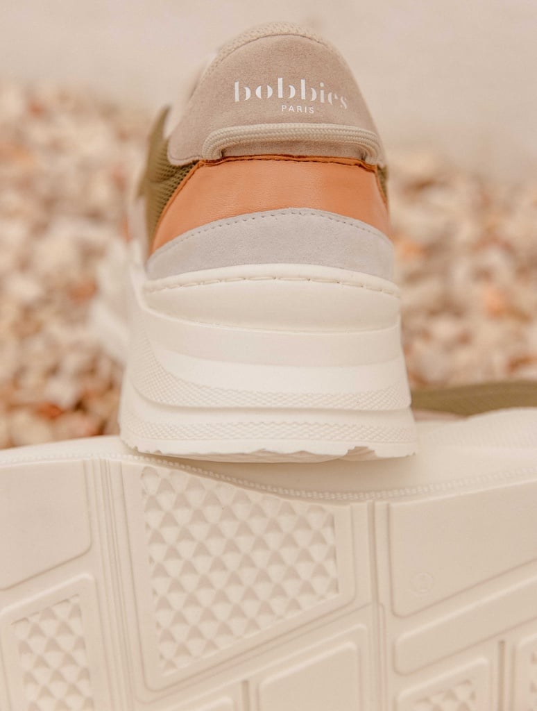 Sneakers : Carter - Olive - Papyrus - Tan