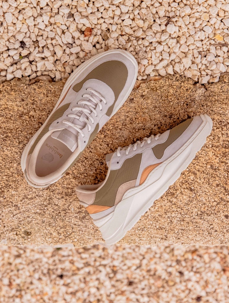 Sneakers : Carter - Olive - Papyrus - Tan