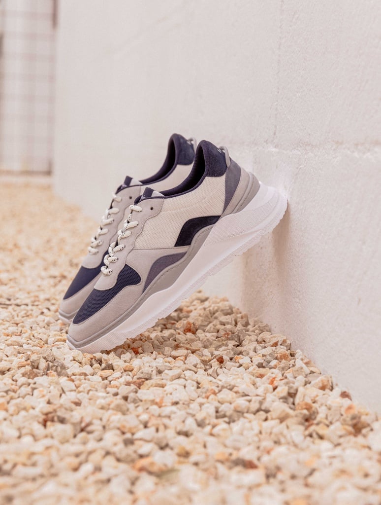 Sneakers : Carter - Nuances Bleu Gris