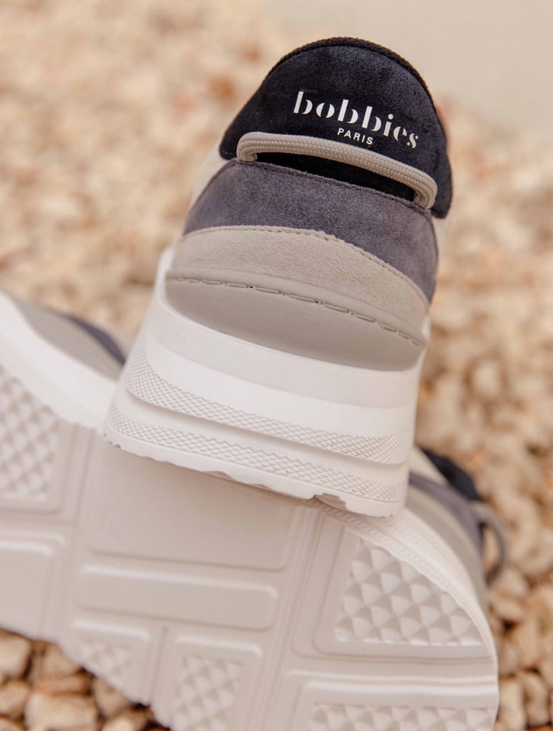 Sneakers : Carter - Nuances Bleu Gris