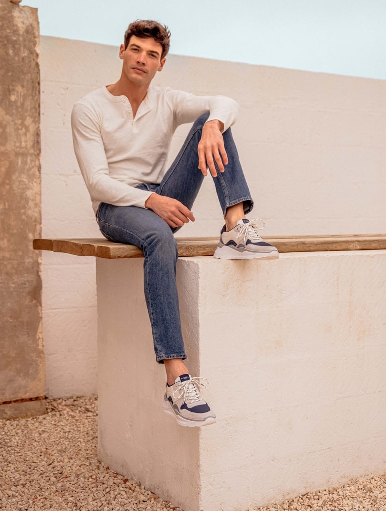 Sneakers : Carter - Nuances Bleu Gris