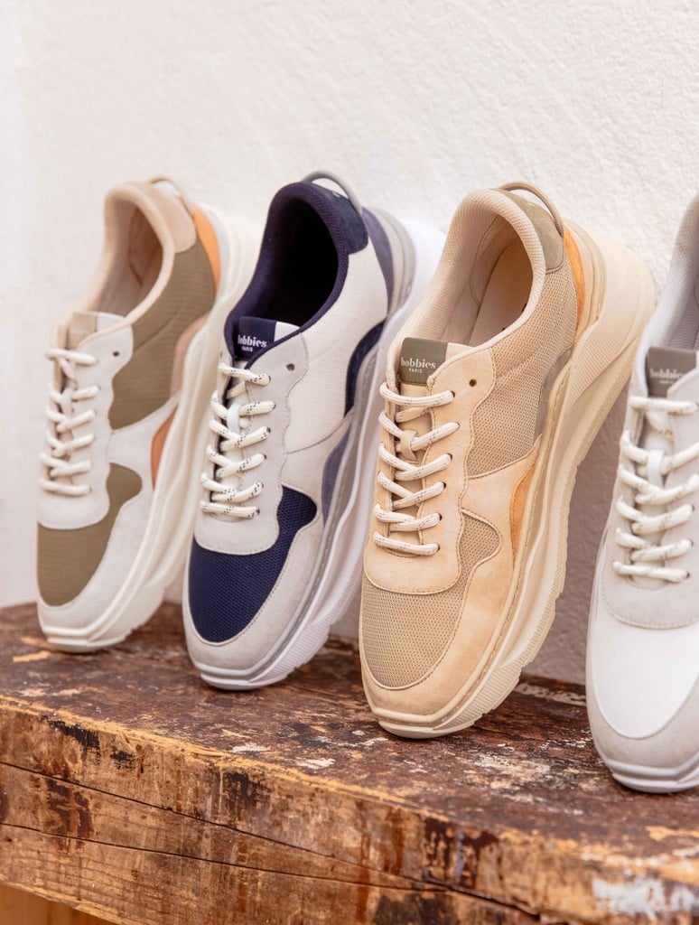 Sneakers : Carter - Nuances Bleu Gris