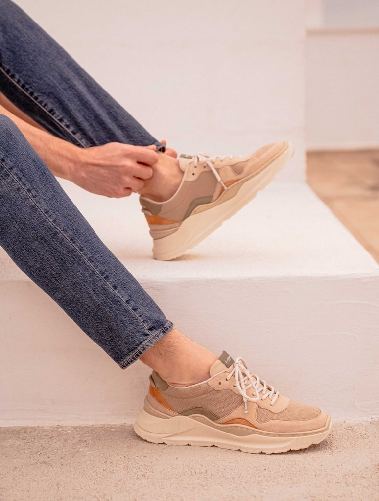 Sneakers & Trainers : Carter - Beige - Eucalyptus - Cajou
