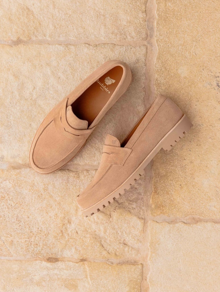 Mocassins & Mocassins à Picots : Frank - Sable