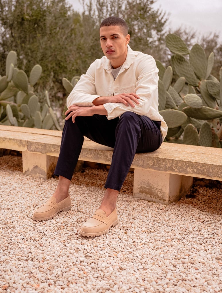 Mocassins & Mocassins à Picots : Frank - Sable