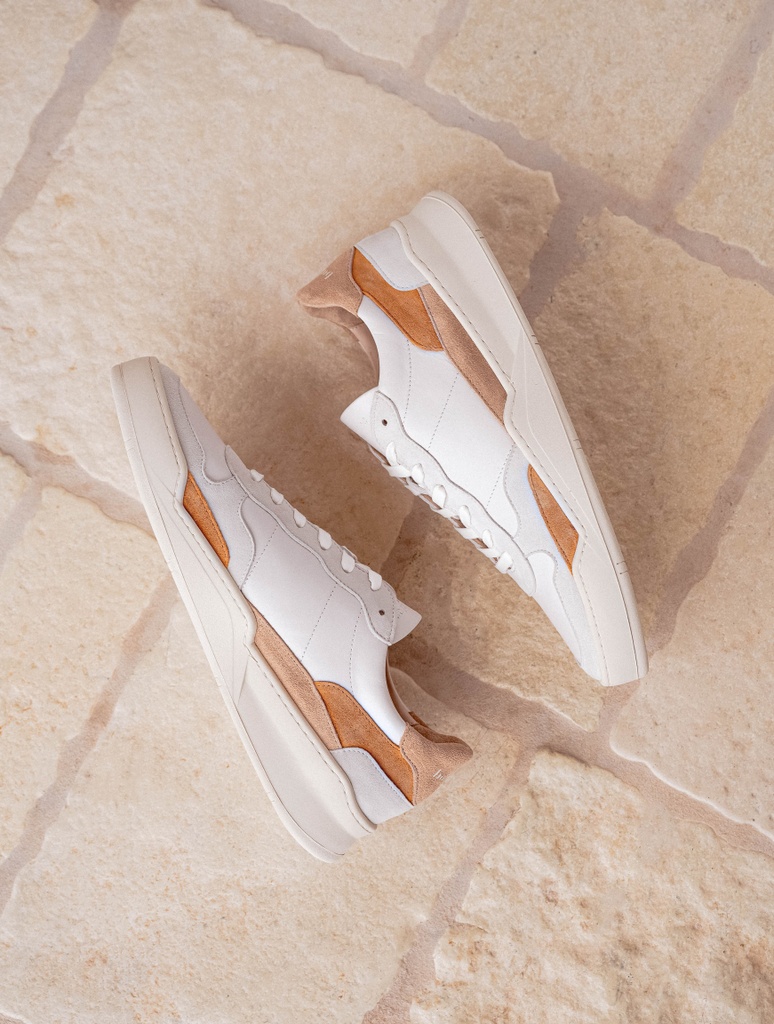 Zapatillas : Malibu - Blanc Cassé - Sable - Ocre