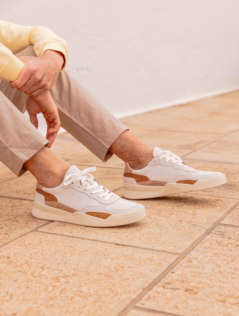 Zapatillas : Malibu - Blanc Cassé - Sable - Ocre