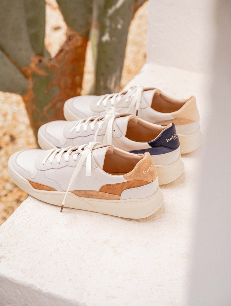 Zapatillas : Malibu - Blanc Cassé - Sable - Ocre