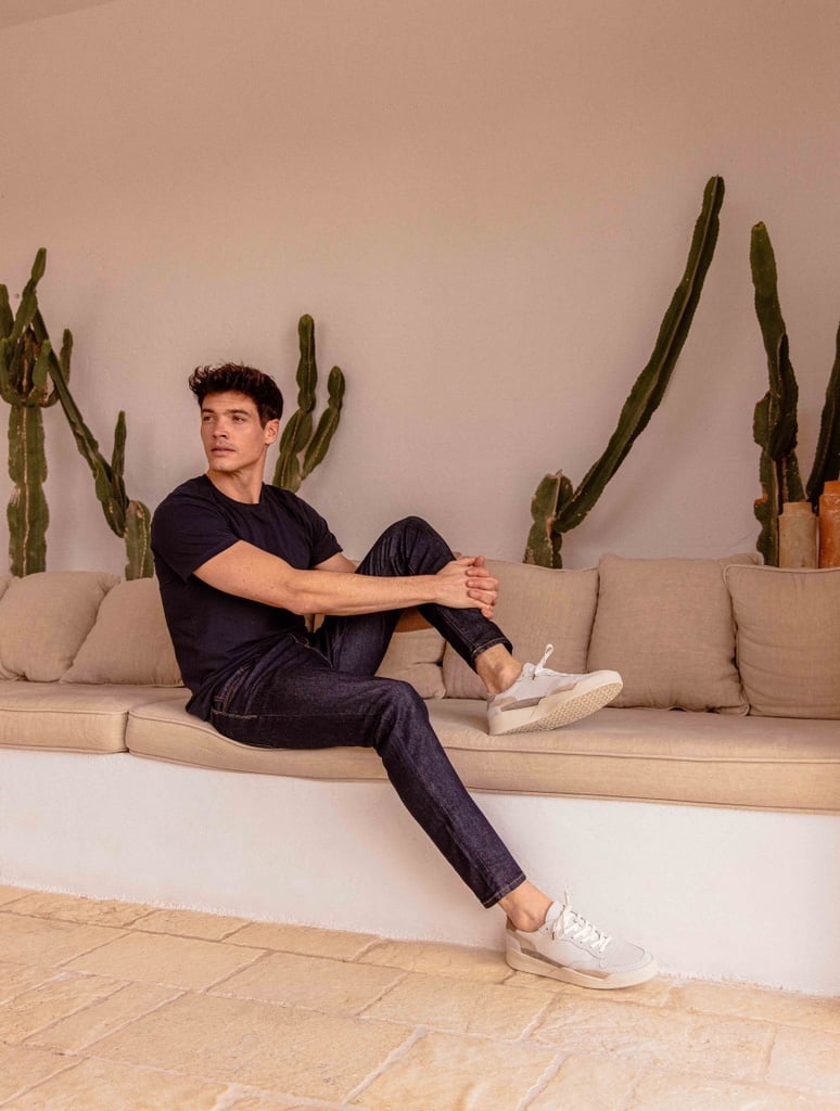 Baskets : Malibu - Blanc Cassé - Vert Gris - Papyrus