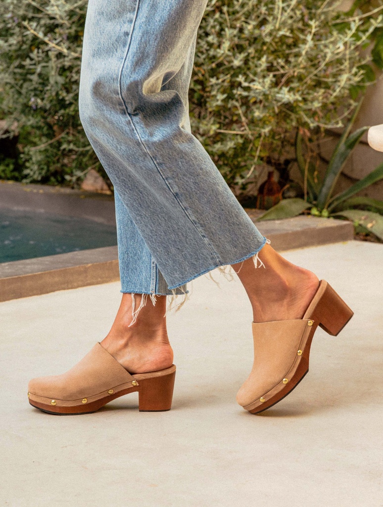 Heeled Sandals : Anouk - Sand