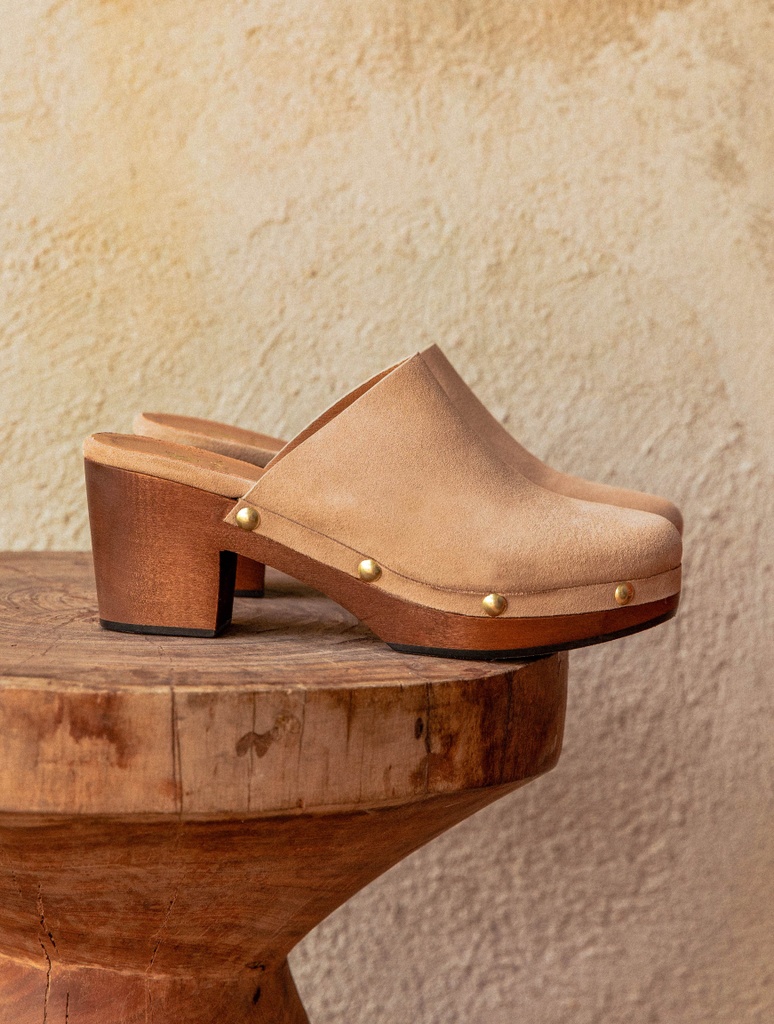 Heeled Sandals : Anouk - Sand