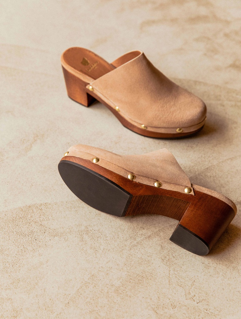 Heeled Sandals : Anouk - Sand