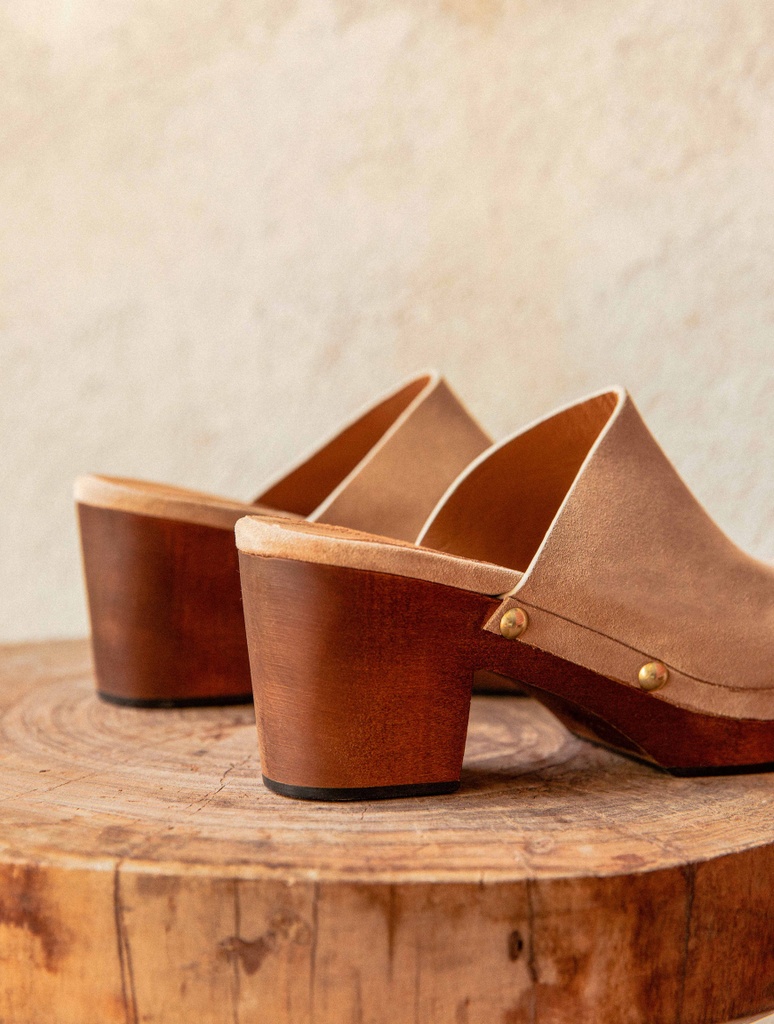 Heeled Sandals : Anouk - Sand