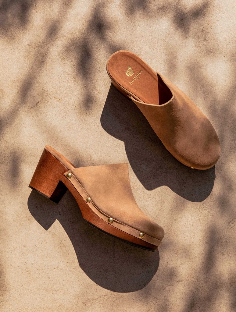 Heeled Sandals : Anouk - Sand