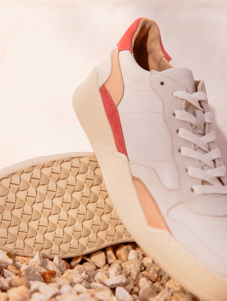 Zapatillas : Beverly - Blanc Cassé & Rose