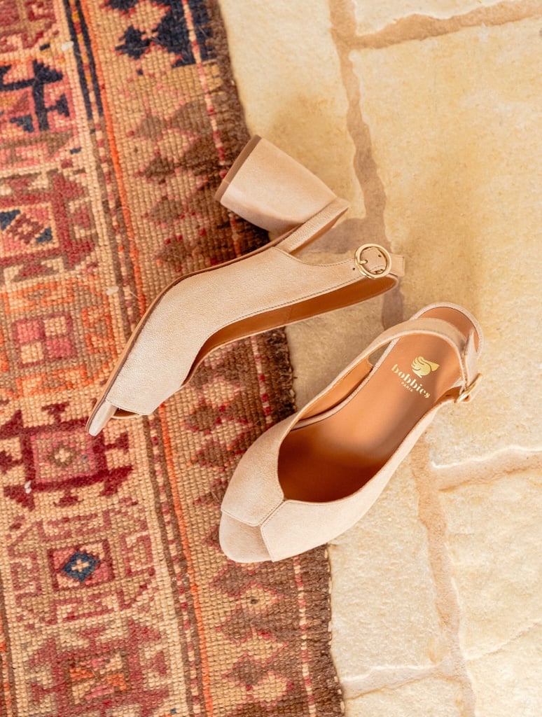 Sandalias de Tacón : Blair - Milos Beige
