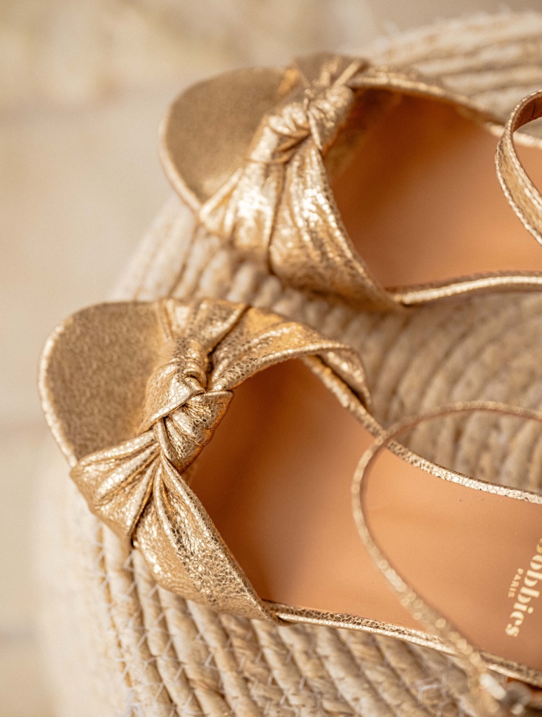 Sandalias de Tacón : Candice - Gold