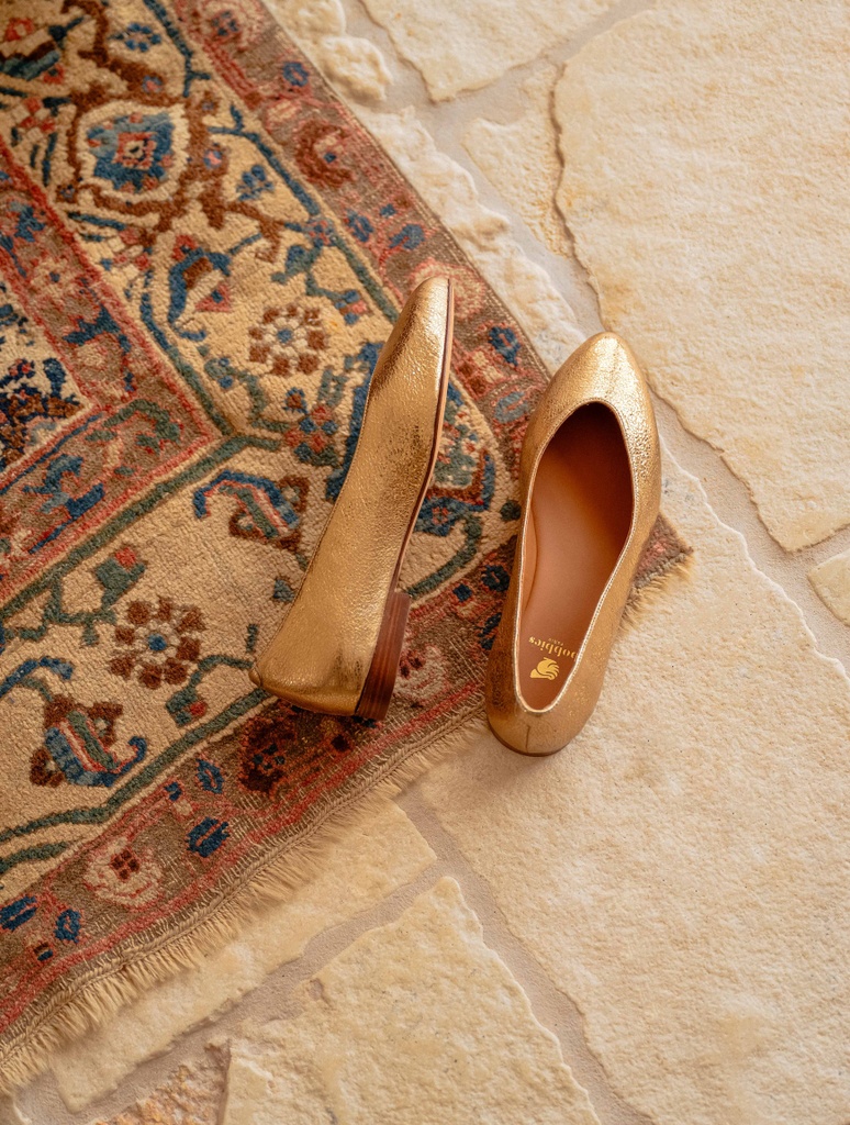 Mocasines y Derbies : Charlize - Gold