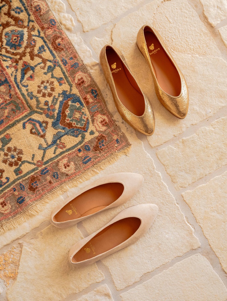 Mocasines y Derbies : Charlize - Gold