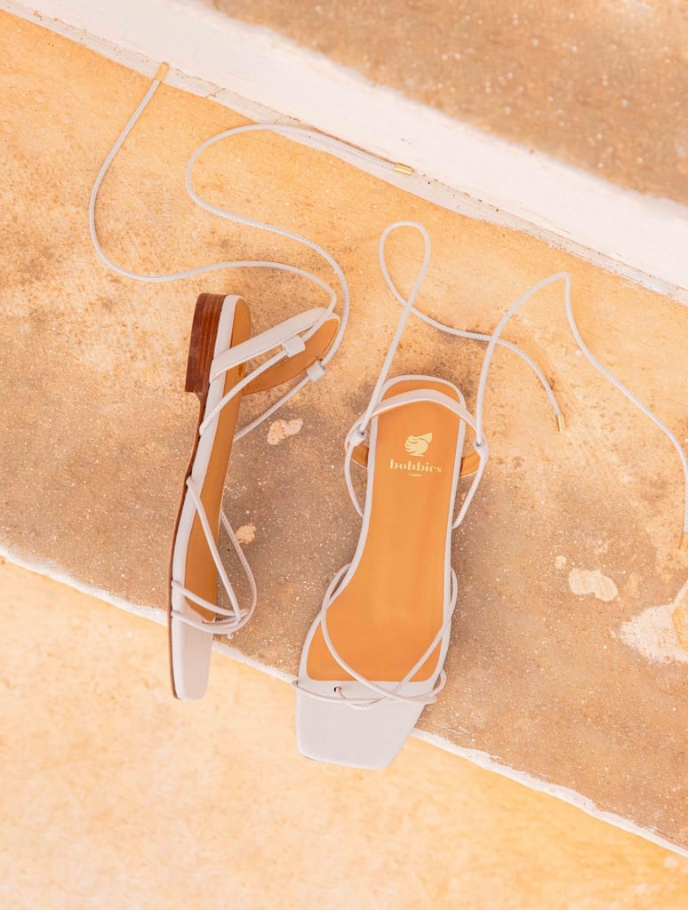 Sandalias Planas : Calixte - Blanc Cassé