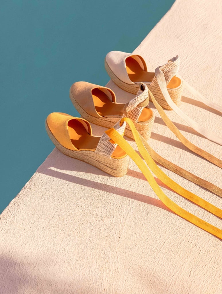 Alpargatas con cuña : Camila - Praline Cream