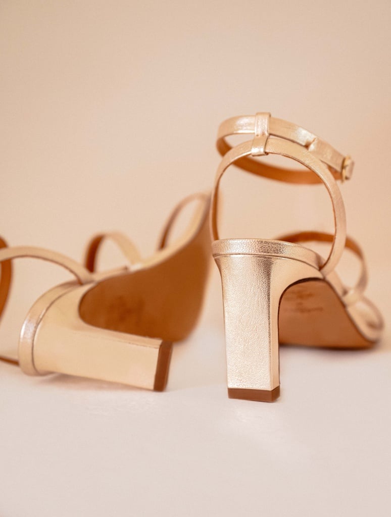 Sandalen mit Absatz : Casey - Secret Champagne