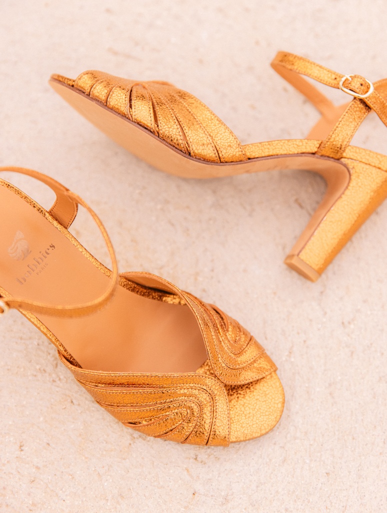 Sandalias de Tacón : Ella - Copper