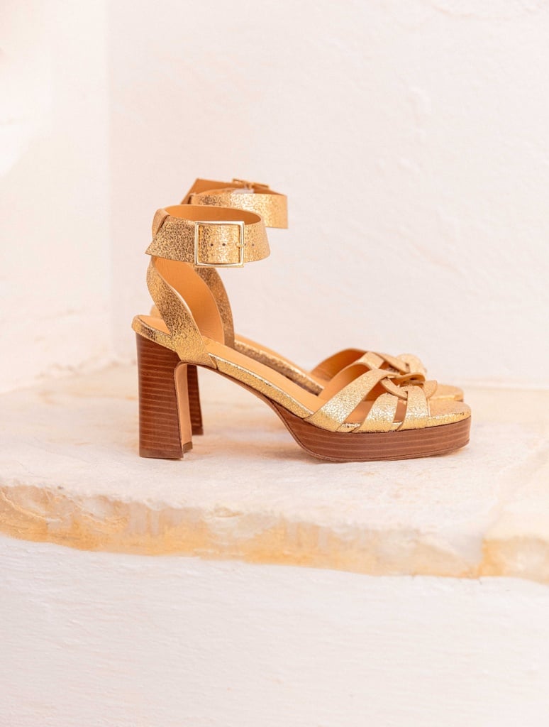 Sandalias de Tacón : Farrah - Gold