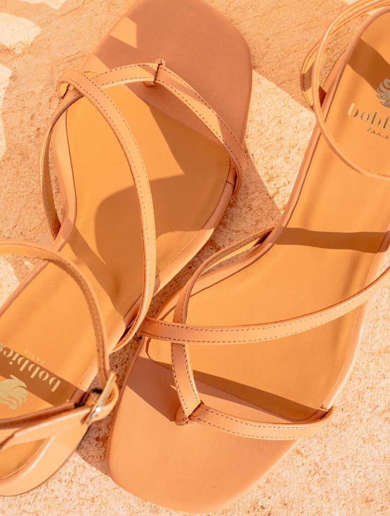 Sandalias de Tacón : Ginnie - Tan