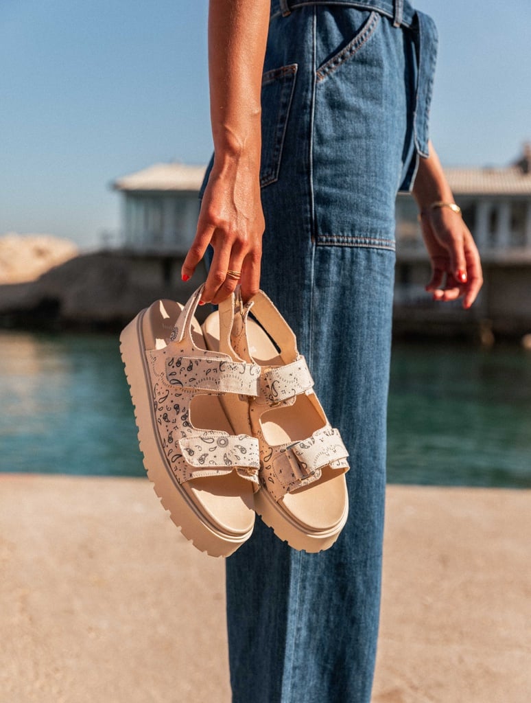 Sandalias Planas : Grove - California Cream