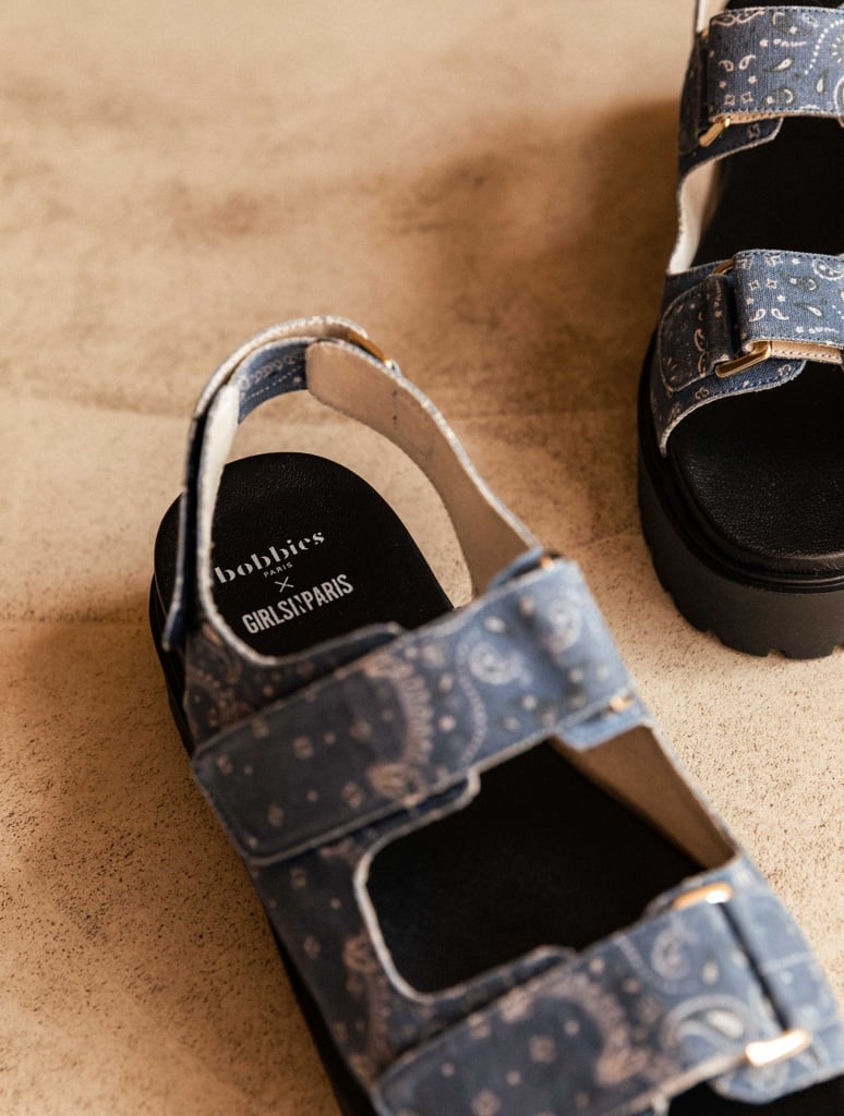 Sandalias Planas : Grove - California Blue