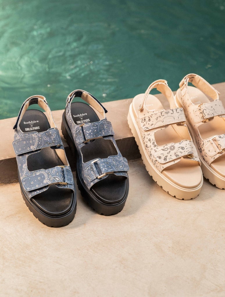 Sandalias Planas : Grove - California Blue