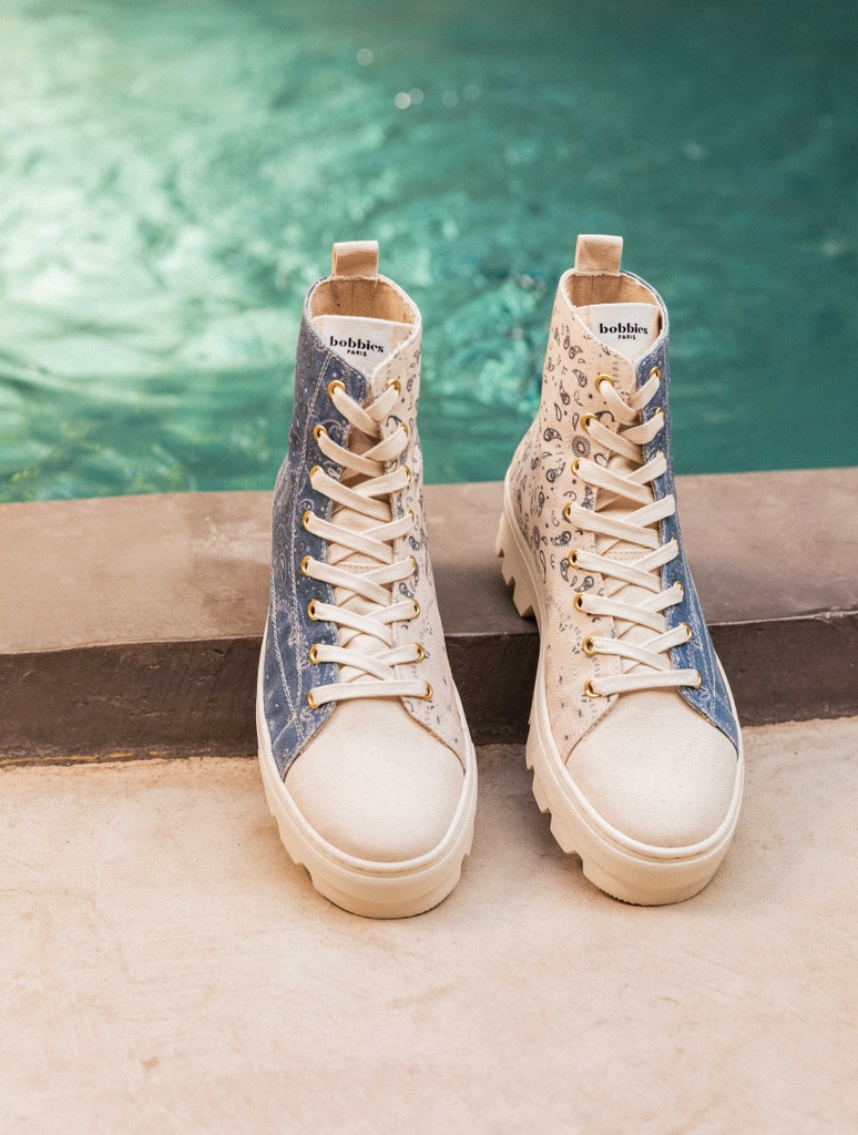 Zapatillas : Irvine - California Blue & Cream
