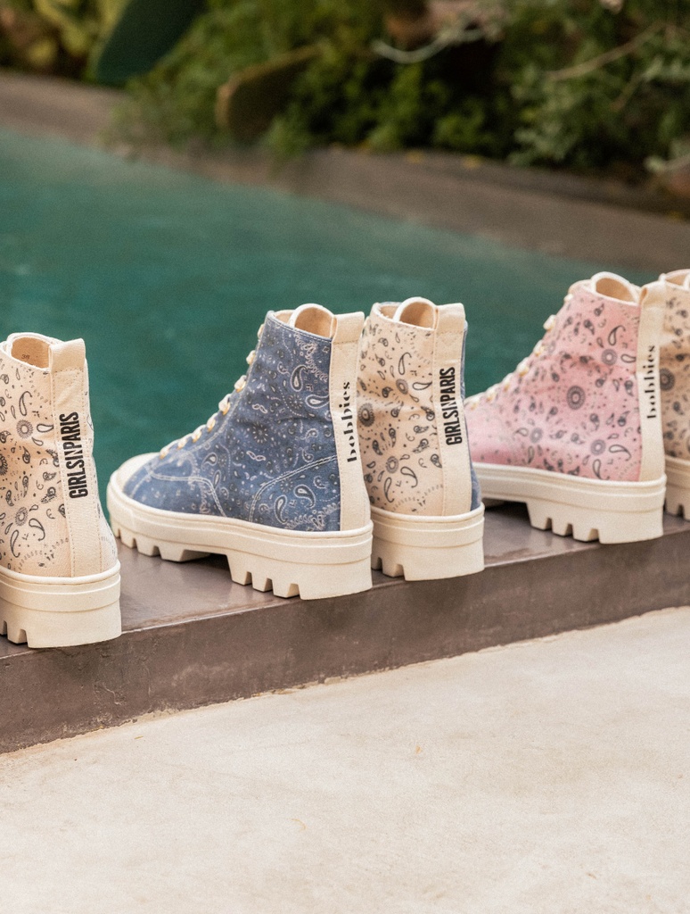 Zapatillas : Irvine - California Blue & Cream