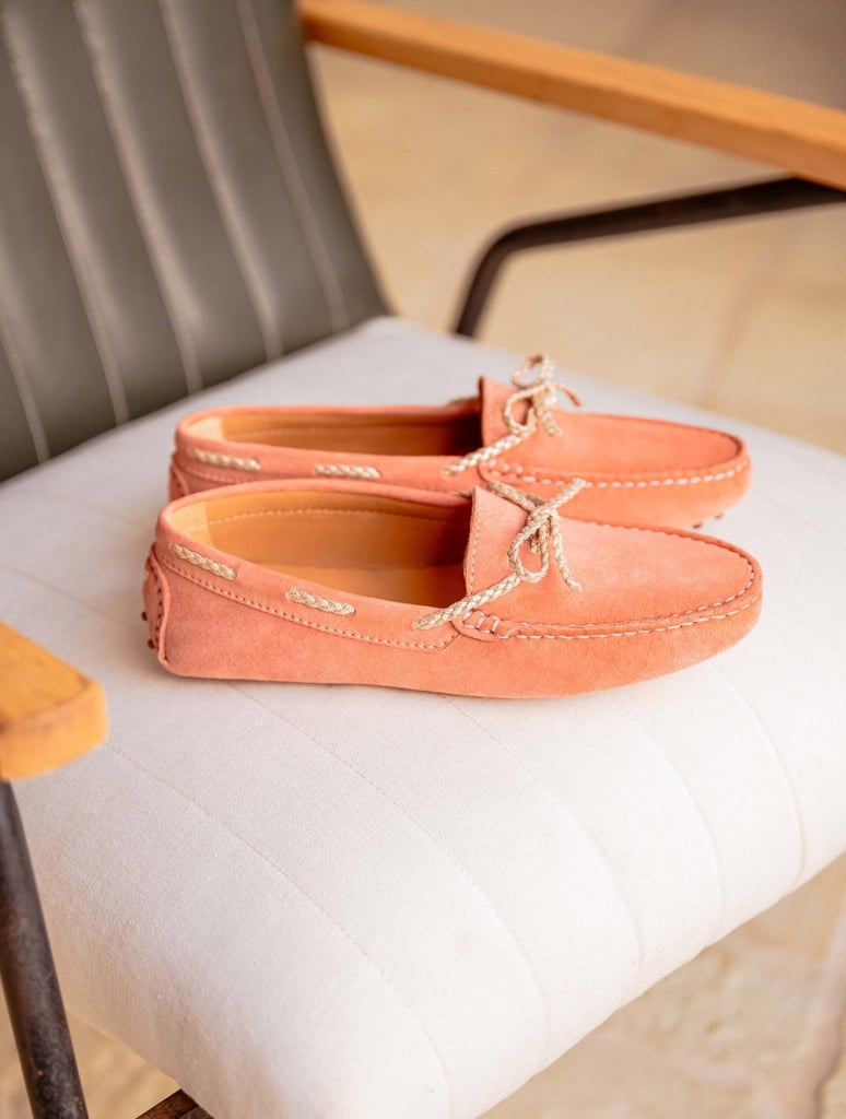 Mocassins & Derbies : Jimmy - Rose Sablé