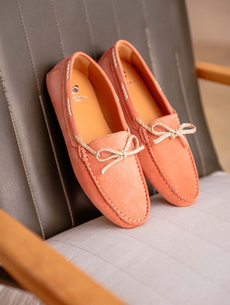Mocassins & Derbies : Jimmy - Rose Sablé