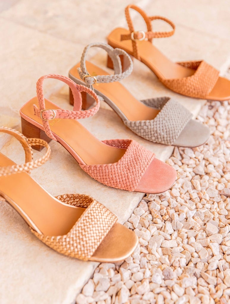 Sandalen mit Absatz : Mara - Antique Gold