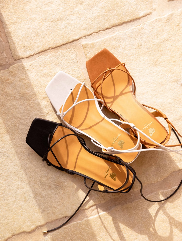 Sandalias de Tacón : Myrto - Off White