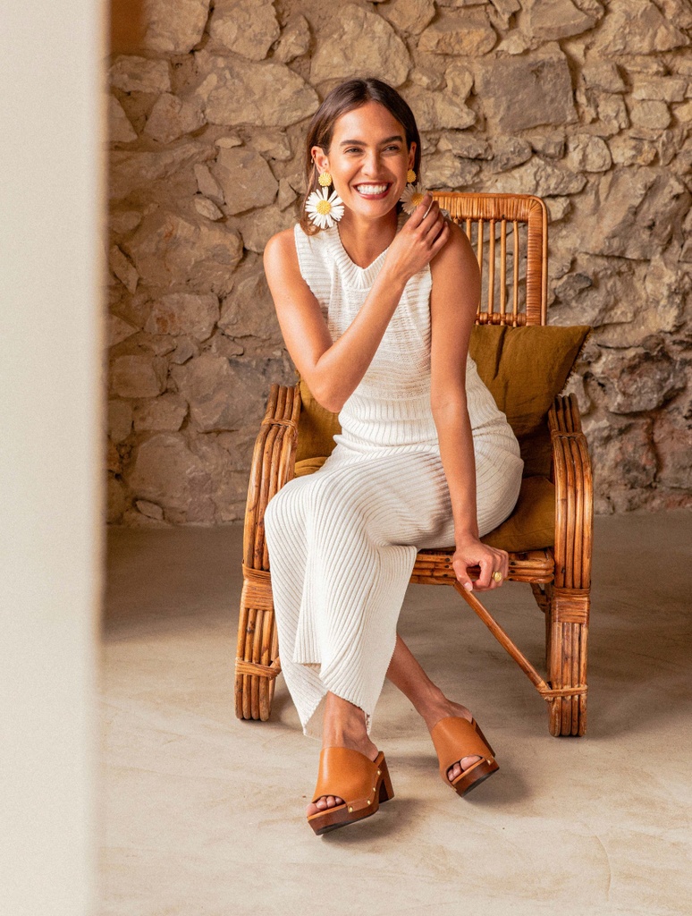 Sandalias de Tacón : Sally - Summer Camel